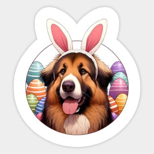 Berger Picard Sports Bunny Ears for Easter Joy Sticker